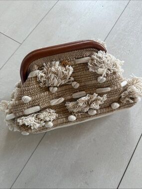 Lu & Elle Shores Clutch – Beachly Exclusive Boho Straw Bag